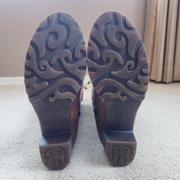 Remonte Brown Leather Riding Boots - Picture 3 of 14